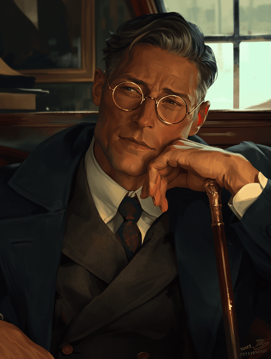Prof. Edmund Carr portrait